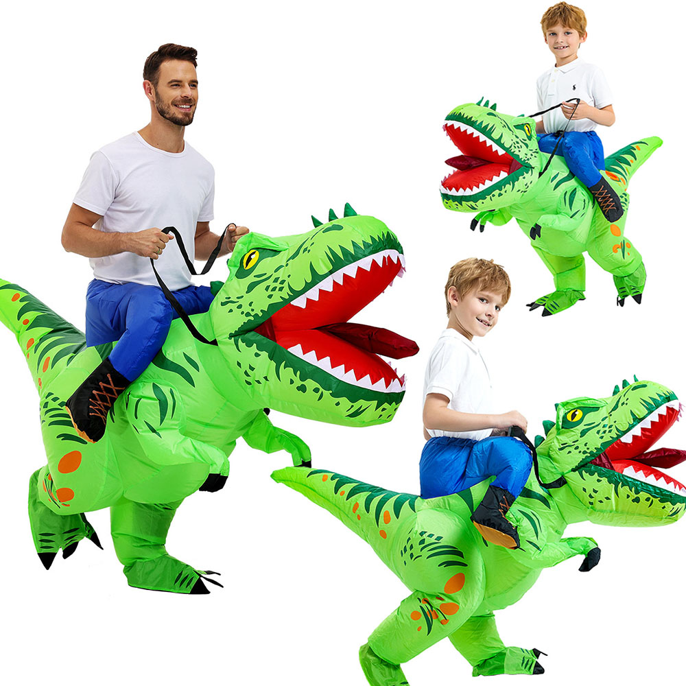 Inflatable Dinosaur Costume Adult - 어린이/성인 공룡 풍선 의상 애니메이션 라이딩