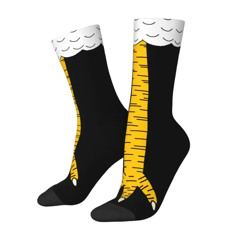 Funny Chicken Leg Socks - 남녀공용 재미있는 닭 다리 원피스 양말,