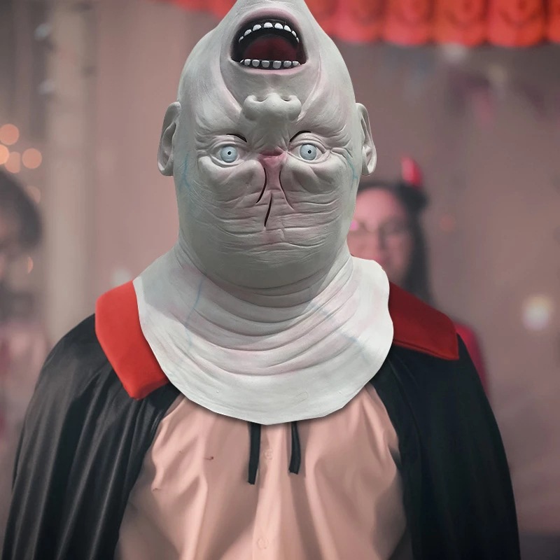 Latex Alien Mask Realistic - 무서운 거대한 돌기가 있는 괴물의 사실적인