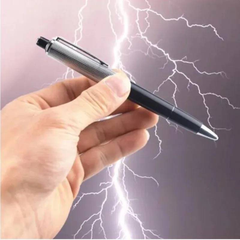 Shock Pen Prank Toy - 1개입 창의적인 전기 충격 펜 장난감