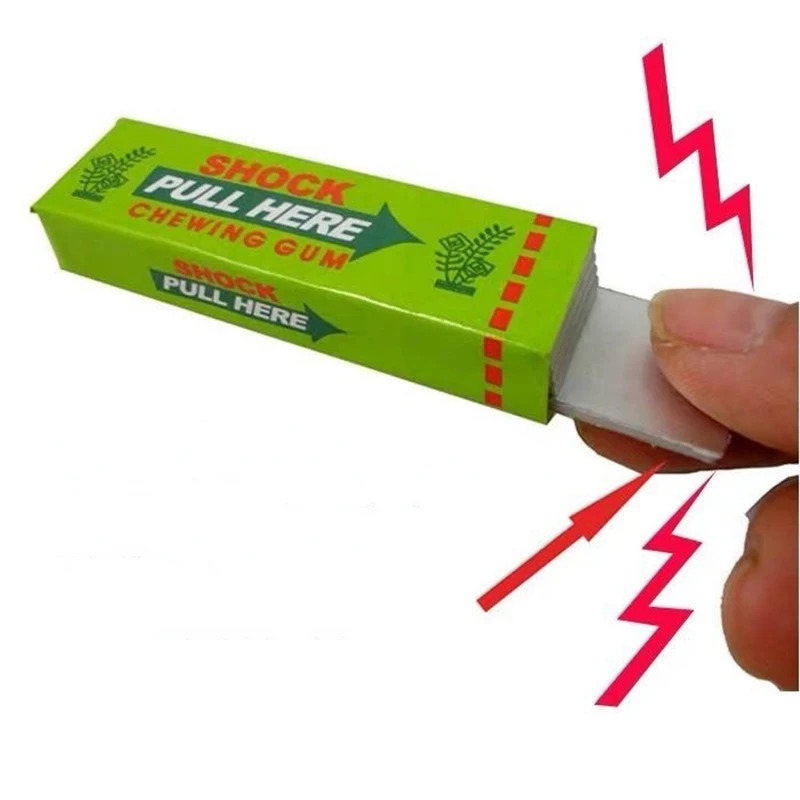 Shock Pen Prank Toy - 전기 충격 장난 꾸러기 츄잉껌 풀