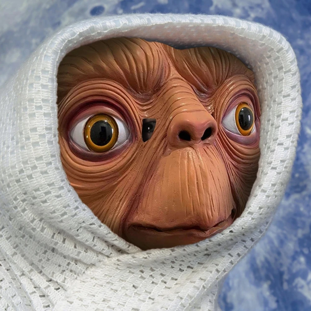 Latex Alien Mask Realistic - 현실적인 ET 외계인 라텍스 마스크 할로윈