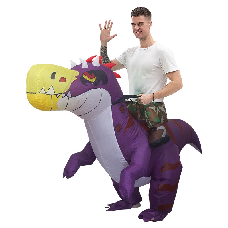 Inflatable Dinosaur Costume Adult - 할로윈 공룡 풍선 의상 재미있는 동물