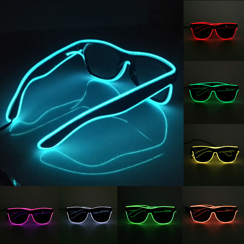 Glow In The Dark Party Glasses - 새로운 Led 안경 조명 레이브 파티