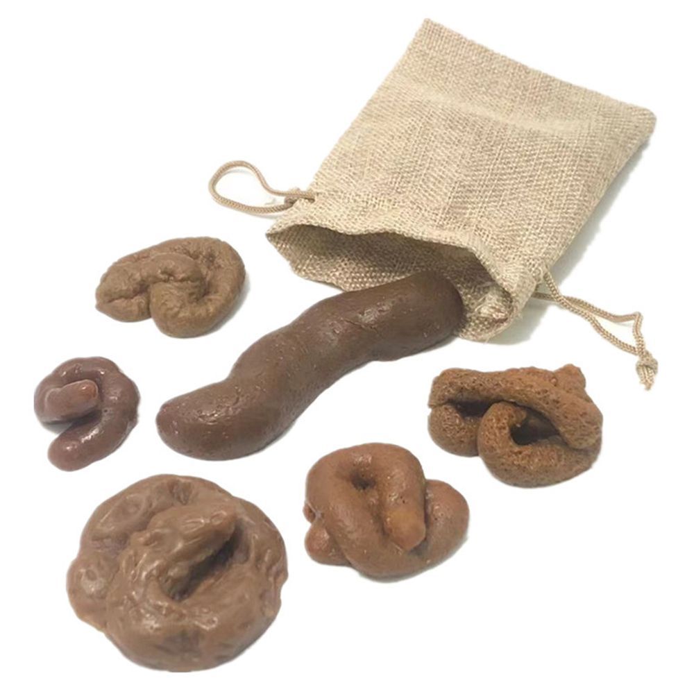 Fake Poop Gag Gift - 6Pcs 농담 가제트 Squish Fool's Holiday