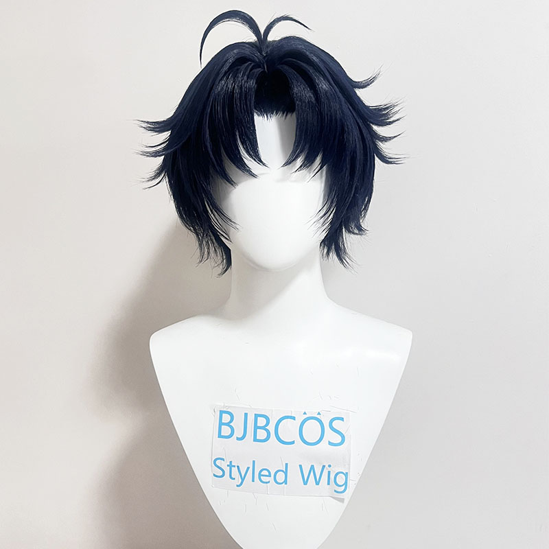 Anime Cosplay Wig Heat Resistant - [스타일드 가발] 아사바 하루마사 코스프레 가발