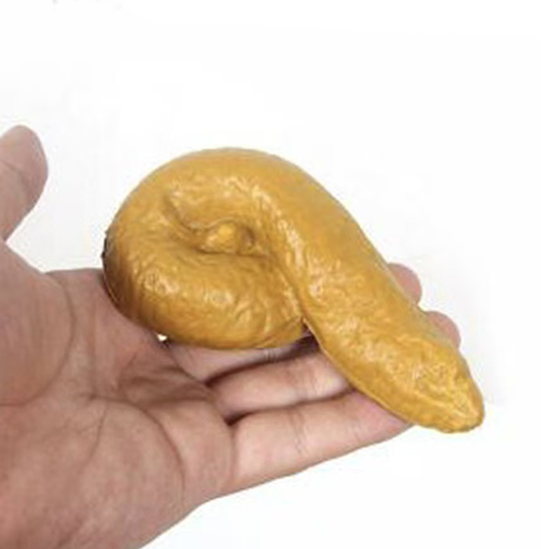 Fake Poop Gag Gift - 1개입 가짜 강아지 똥 장난감, 실용적인