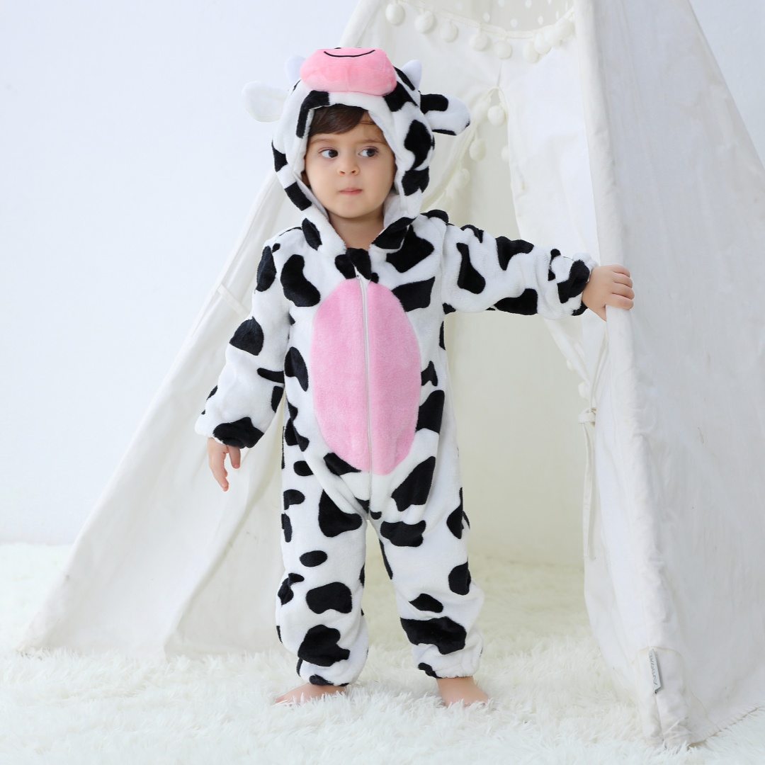 Spiderman Jumpsuit Kids - Inflant 신생아 Rompers Kigurumi 겨울 동물