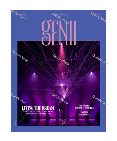 Magic Tricks - Genii 2025년 10월 마술 트릭(즉시 다운로드)