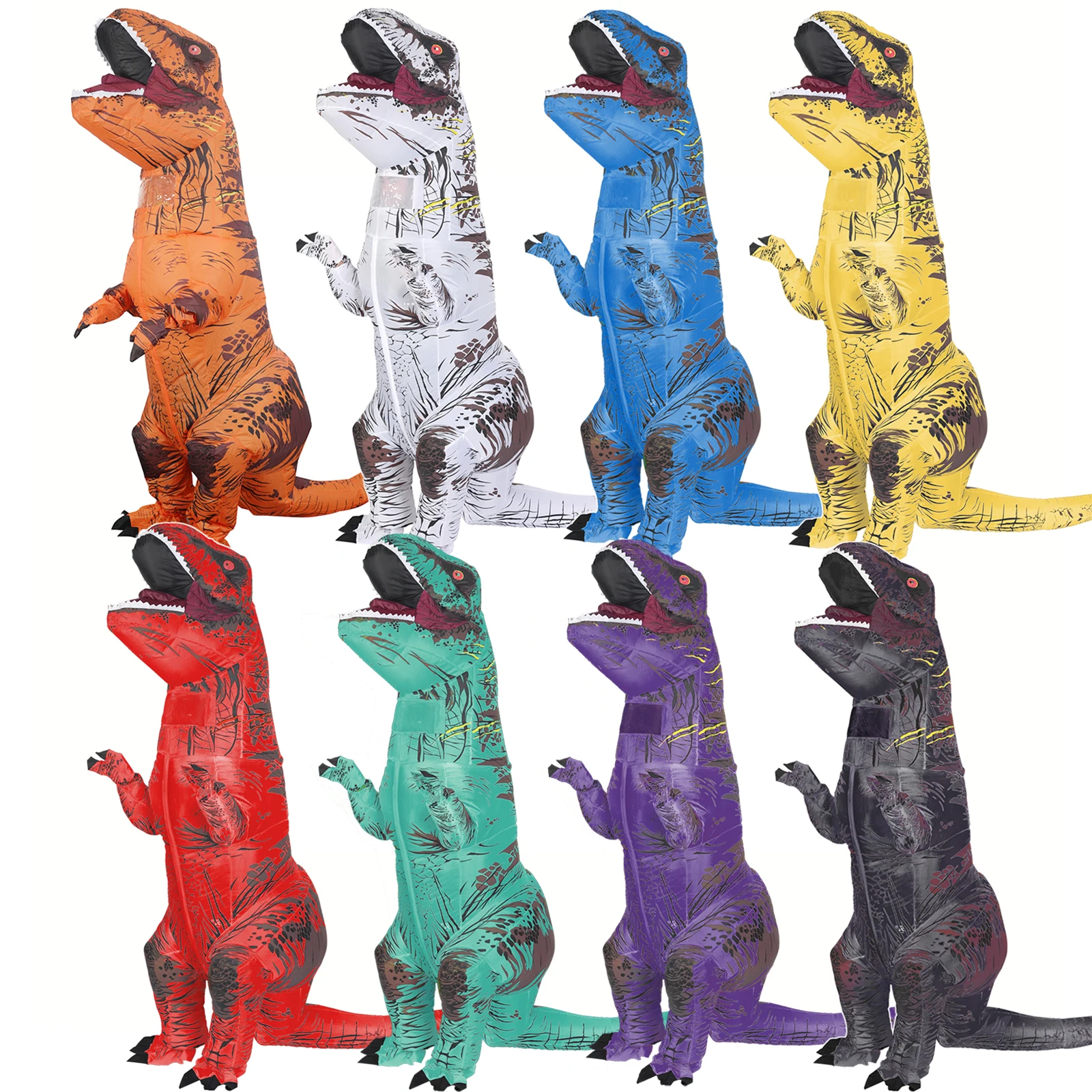 Inflatable Dinosaur Costume Adult - 성인 풍선 판타지 롤 플레잉 멋진