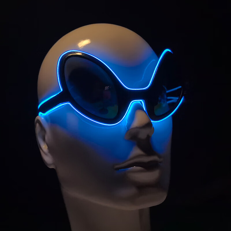 Glow In The Dark Party Glasses - 멋진 조명 LED 외계인 안경 빛나는