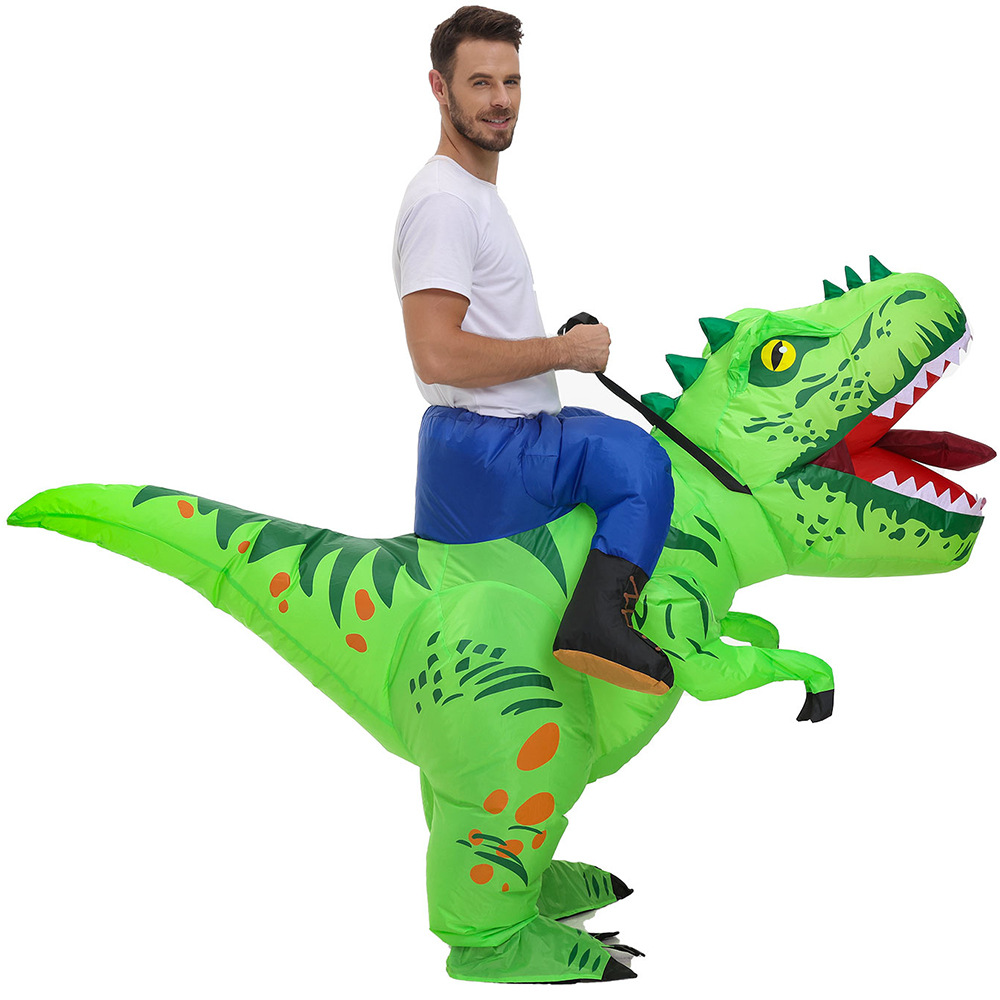 어린이/성인 공룡 풍선 의상 애니메이션 라이딩 역할극  - Inflatable Dinosaur Costume Adult 리뷰 및 가격