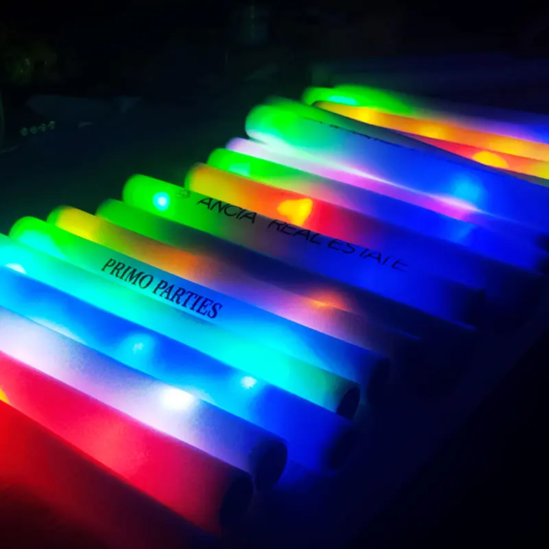 LED 야광봉, 야광 폼 스틱, 맞춤형 개인화 플래싱  - Flashing Led Foam Sticks Party 리뷰 및 가격