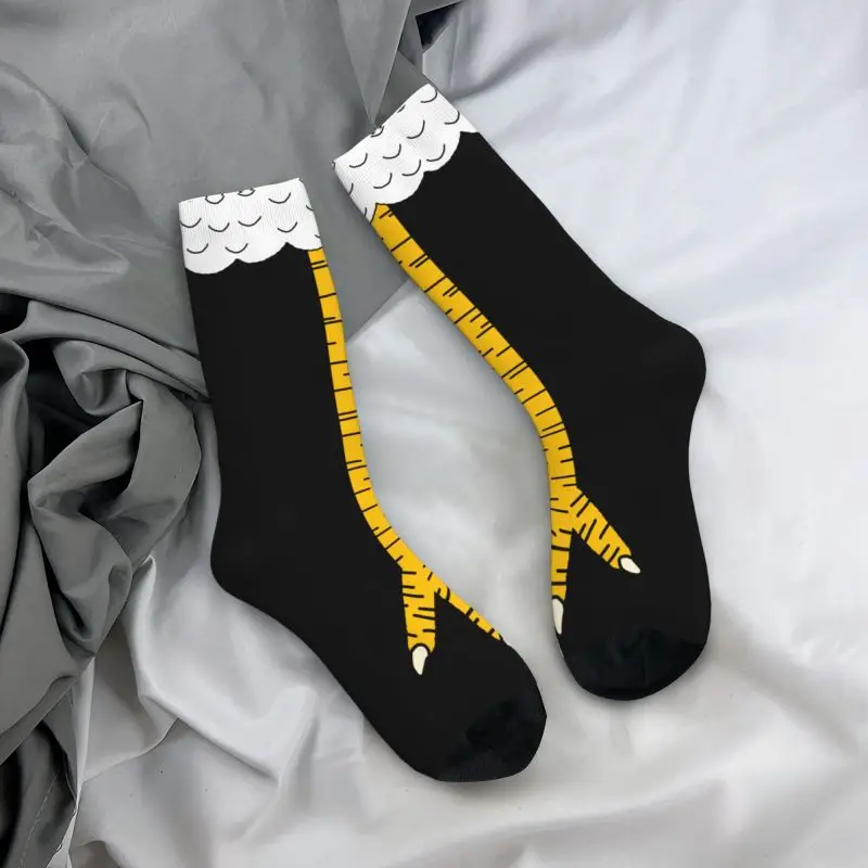 남녀공용 재미있는 닭 다리 원피스 양말, 따뜻한 양말, - Funny Chicken Leg Socks 리뷰 및 가격