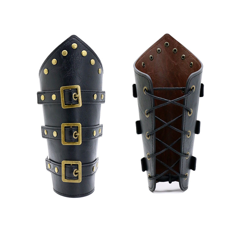 중세풍 스팀펑크 스타일의 레트로 멀티 레이어 PU 가죽 - Costumes 리뷰 및 가격