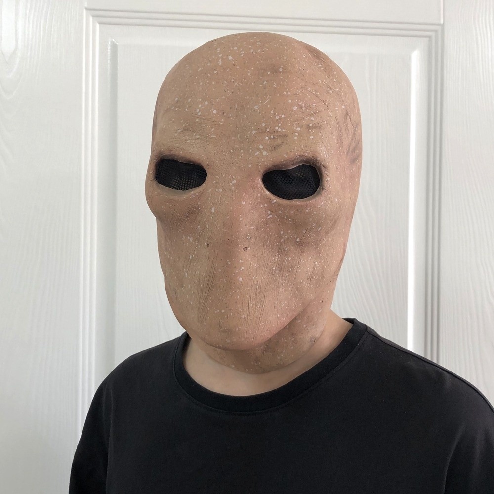 얼굴없는 남자 할로윈 슬림 맨 마스크 무독성 현실적인  - Latex Alien Mask Realistic 리뷰 및 가격