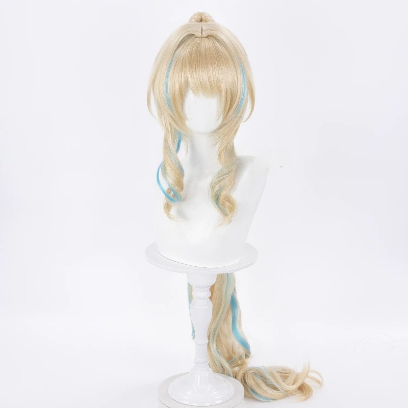 게임 Genshin Impact Vesna Strivo - Anime Cosplay Wig Heat Resistant 리뷰 및 가격