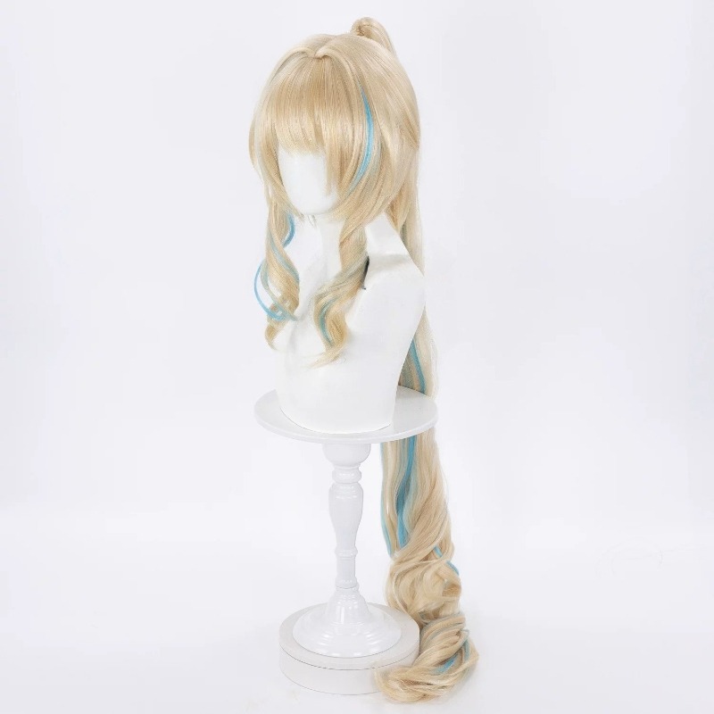 게임 Genshin Impact Vesna Strivo - Anime Cosplay Wig Heat Resistant 리뷰 및 가격