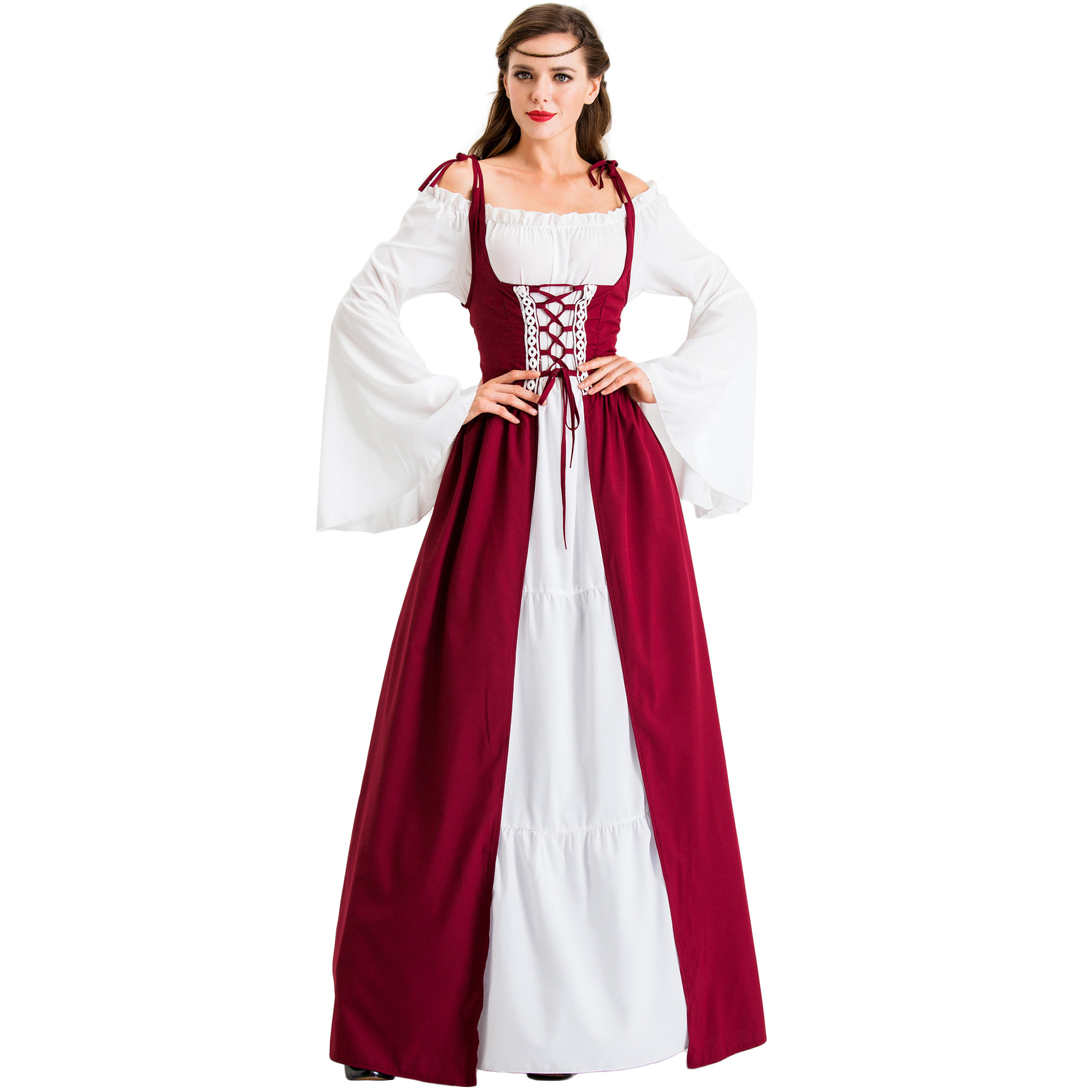 중세 공주 드레스 르네상스 빅토리아 빈티지 가운 코스튬 - Medieval Renaissance Dress Women 리뷰 및 가격