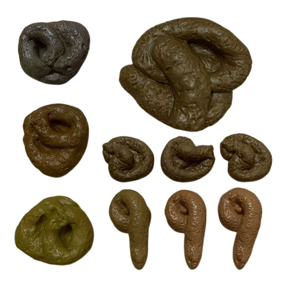10개입, 실제와 흡사한 가짜 똥 장난용품, 만우절 장 - Fake Poop Gag Gift 리뷰 및 가격