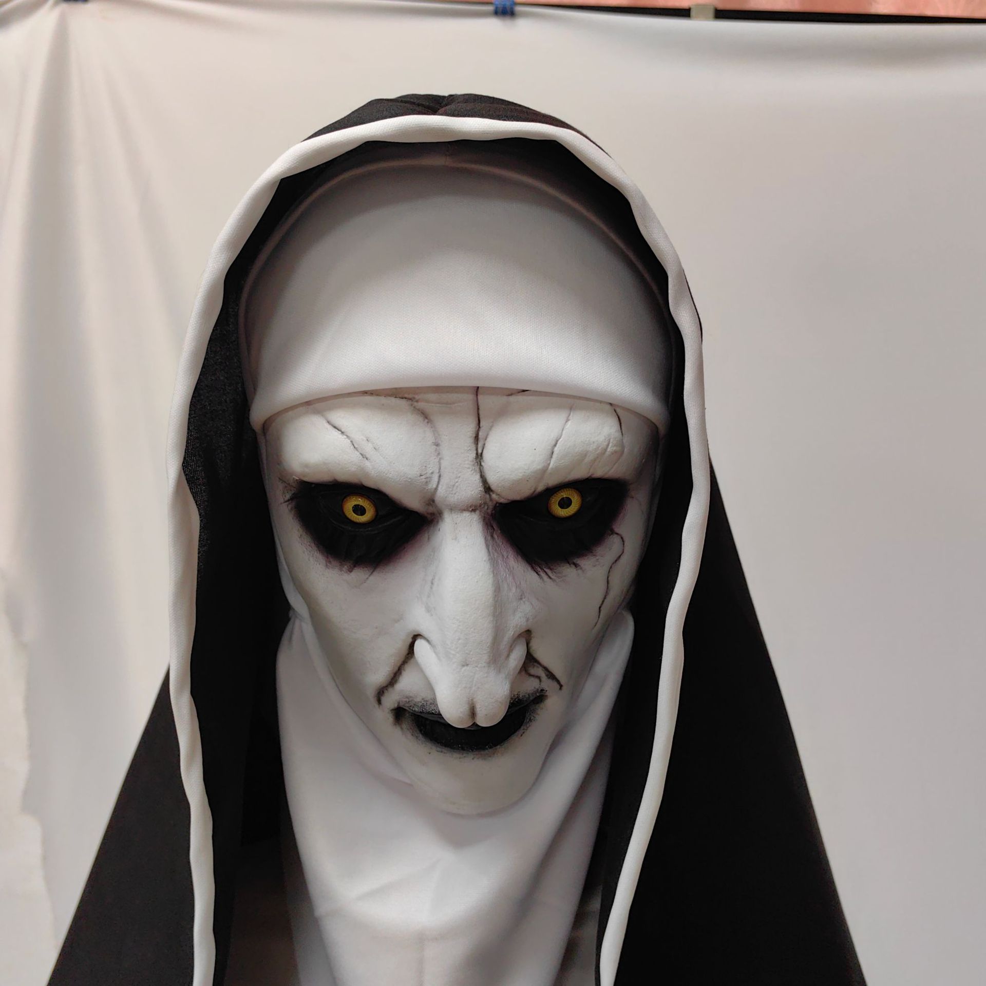 할로윈 무서운 수녀 마스크 컨저링 2 영화 소품 호러  - Led Purge Mask Halloween 리뷰 및 가격