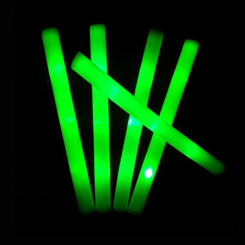 30/50 Pcs Led 폼 바 어둠 속에서 빛나는 라 - Flashing Led Foam Sticks Party 리뷰 및 가격