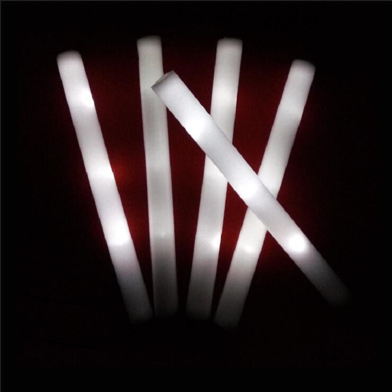30/50 Pcs Led 폼 바 어둠 속에서 빛나는 라 - Flashing Led Foam Sticks Party 리뷰 및 가격