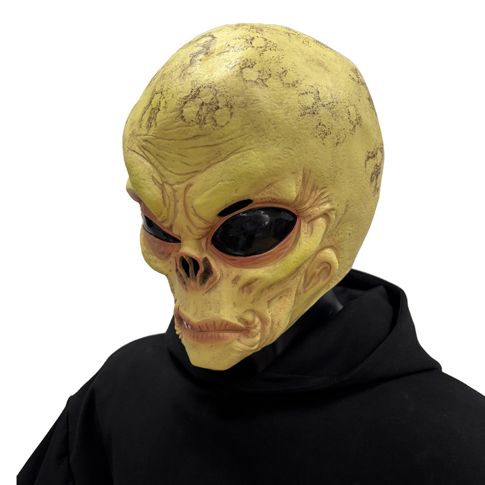 현실적인 UFO 외계인 해골 마스크 코스프레 큰 눈 외 - Latex Alien Mask Realistic 리뷰 및 가격