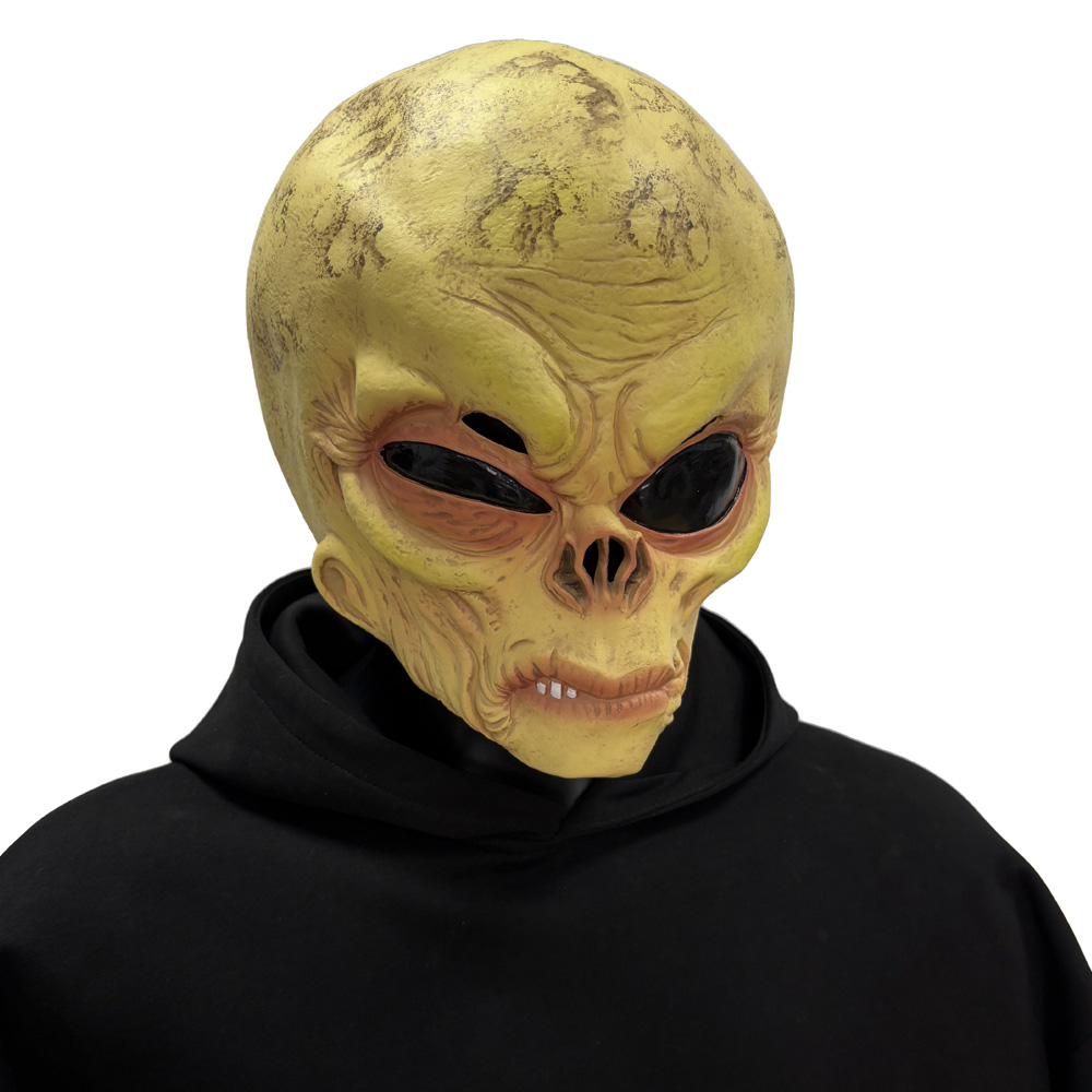 현실적인 UFO 외계인 해골 마스크 코스프레 큰 눈 외 - Latex Alien Mask Realistic 리뷰 및 가격