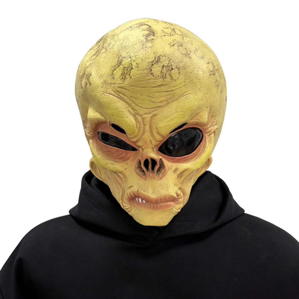 현실적인 UFO 외계인 해골 마스크 코스프레 큰 눈 외 - Latex Alien Mask Realistic 리뷰 및 가격