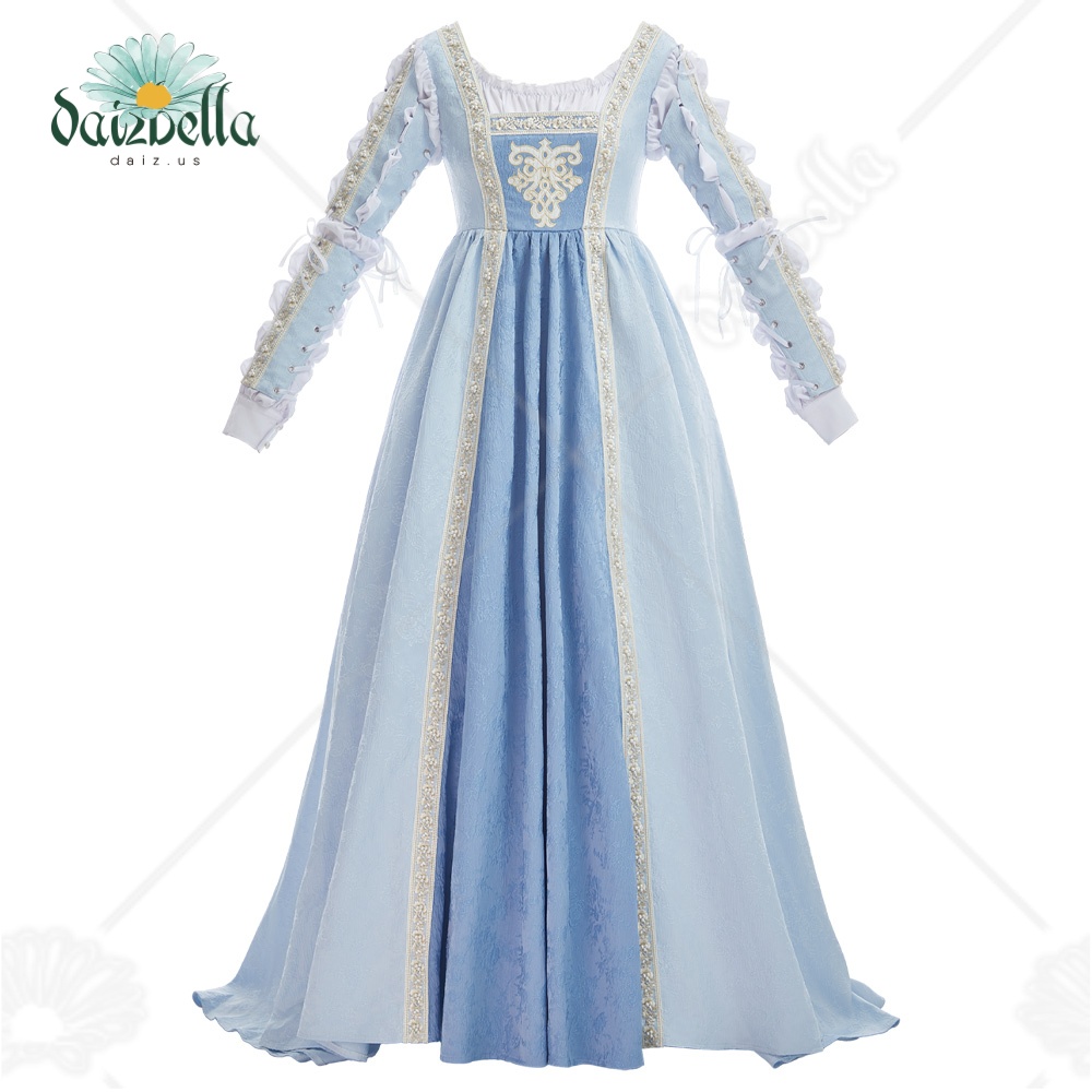 다이즈벨라 르네상스 의상 여성 중세 르네상스 코트 드레 - Medieval Renaissance Dress Women 리뷰 및 가격
