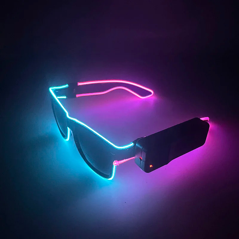 새로운 멋진 무선 발광 LED 라이트업 안경, 웨딩,  - Glow In The Dark Party Glasses 리뷰 및 가격