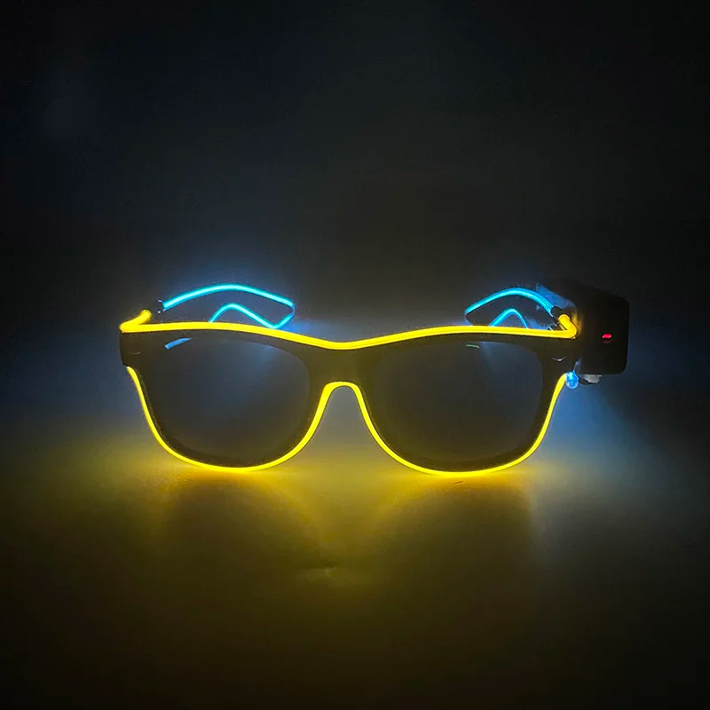 새로운 멋진 무선 발광 LED 라이트업 안경, 웨딩,  - Glow In The Dark Party Glasses 리뷰 및 가격