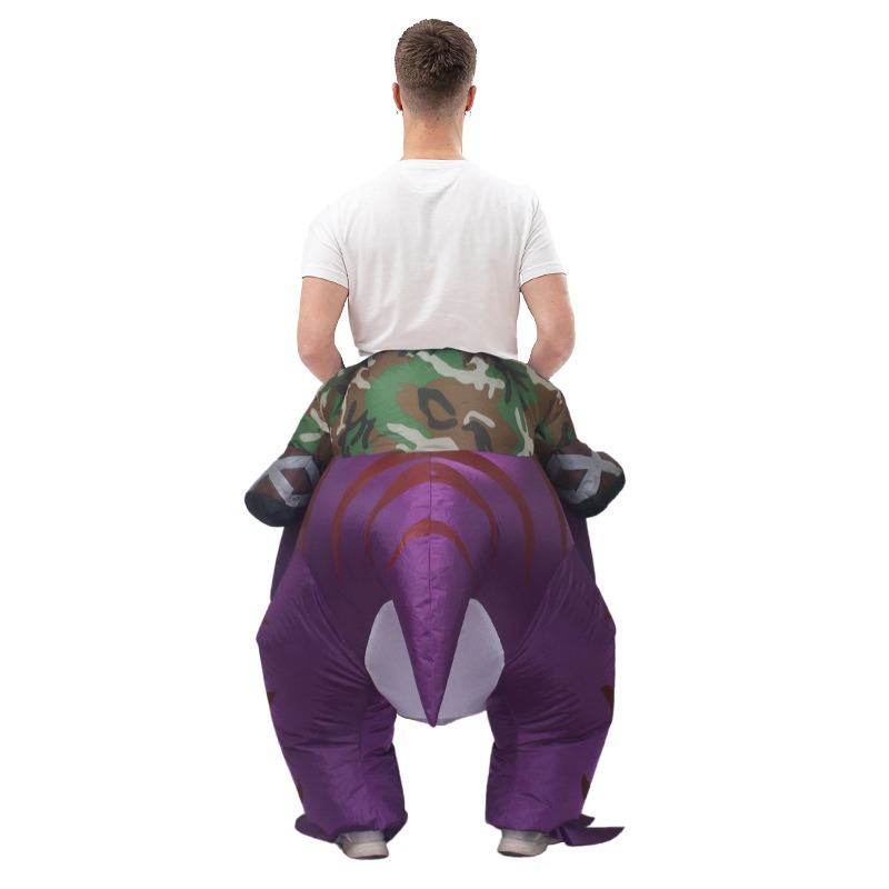 할로윈 공룡 풍선 의상 재미있는 동물 타기 만화 인형  - Inflatable Dinosaur Costume Adult 리뷰 및 가격