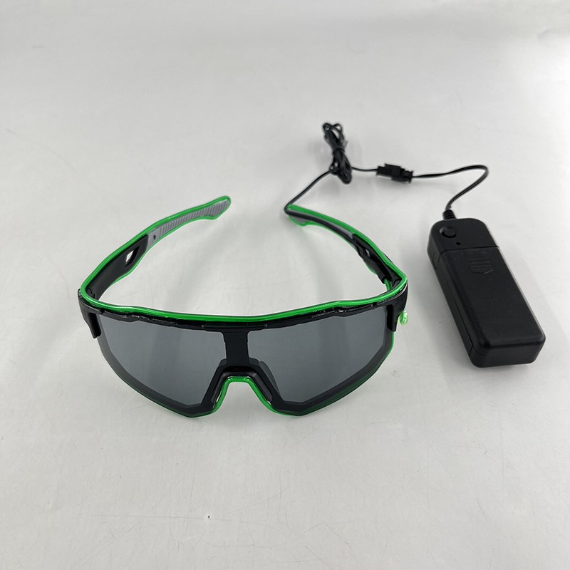 멋진 방풍 LED 점멸 안경, 야간 파티 클럽 바 소품 - Glow In The Dark Party Glasses 리뷰 및 가격