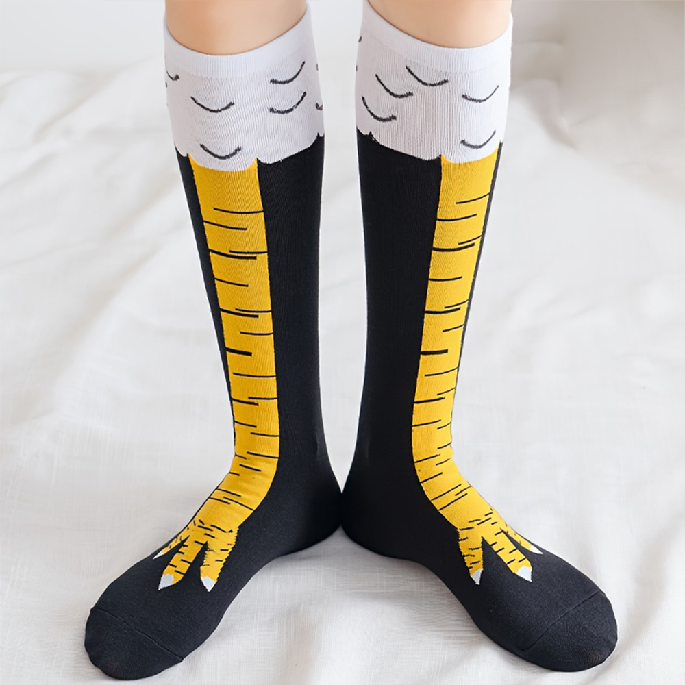 1/2/5/10 쌍 여성용 무릎 길이 양말 트렌디한 만 - Funny Chicken Leg Socks 리뷰 및 가격
