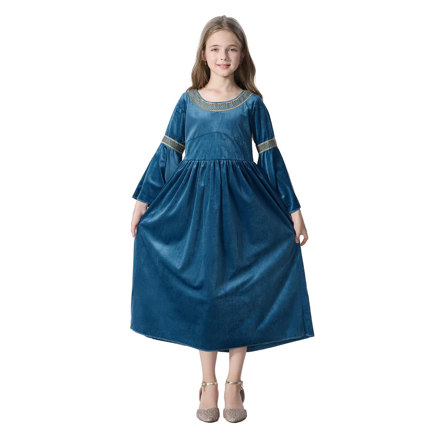 중세풍 코스프레 공주 드레스, 소녀용 엘프 여왕 의상, - Costumes 리뷰 및 가격
