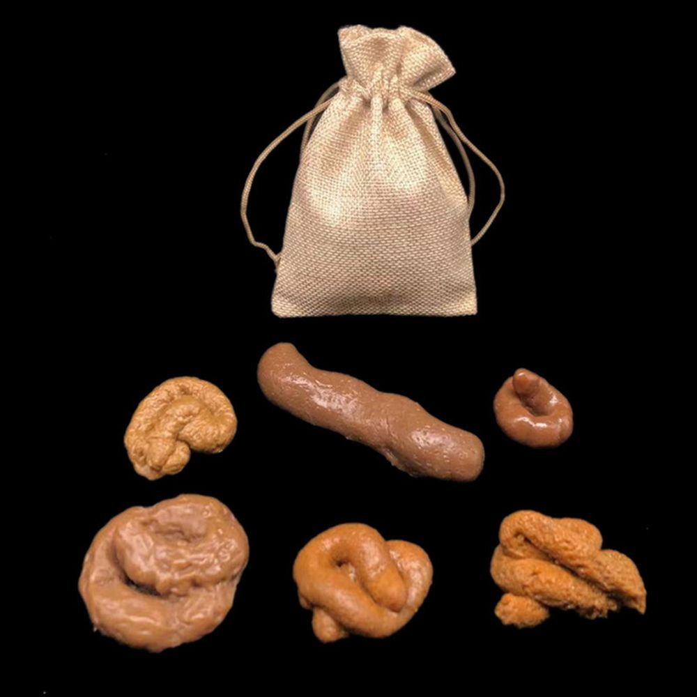 6개입 터드 트릭키 만우절 스트레스 해소 가짜 똥 재미 - Fake Poop Gag Gift 리뷰 및 가격