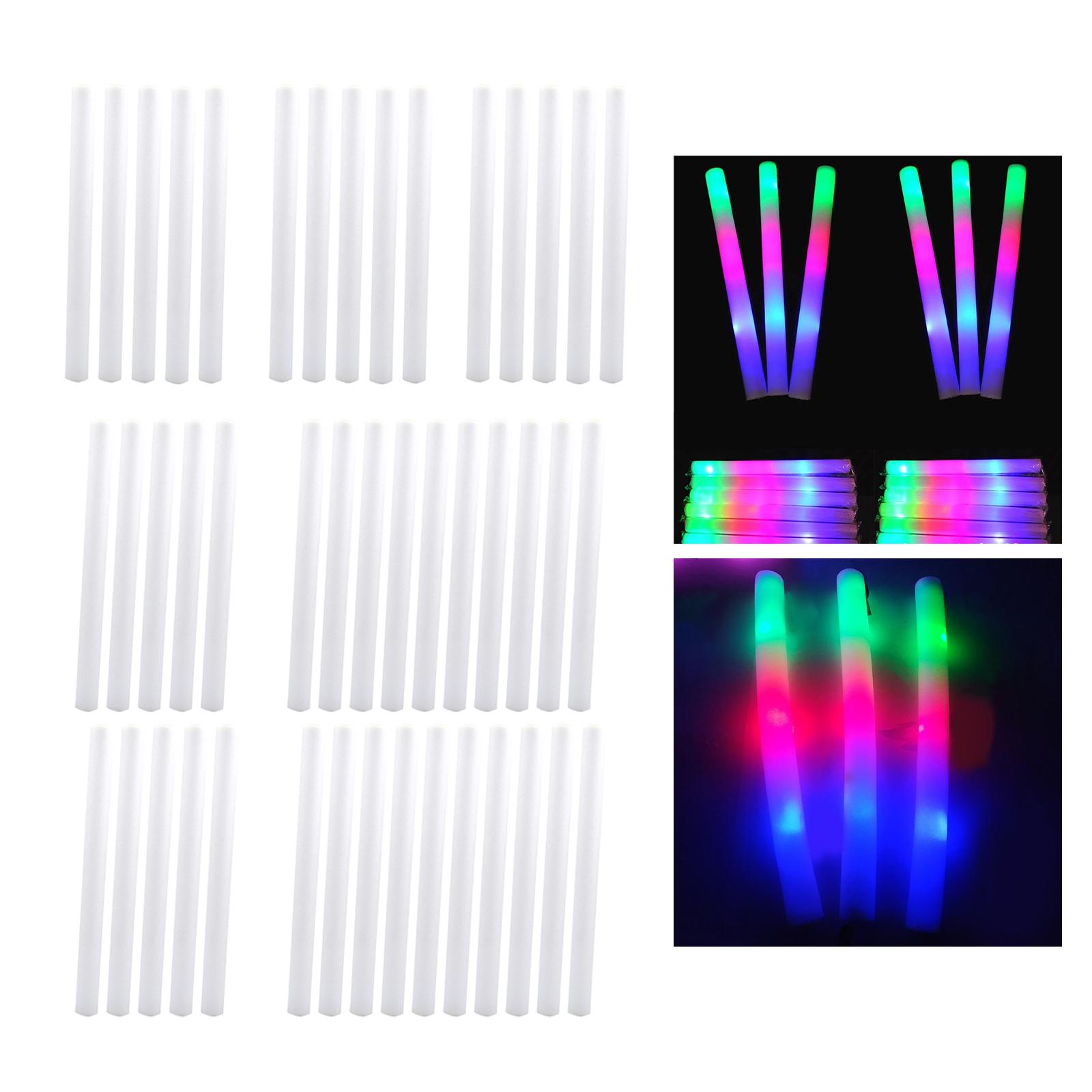 LED 폼 스틱 파티용품 반짝이 스틱 폼 스틱 파티 할 - Flashing Led Foam Sticks Party 리뷰 및 가격