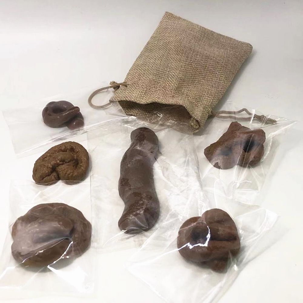 6Pcs 농담 가제트 Squish Fool's Holi - Fake Poop Gag Gift 리뷰 및 가격