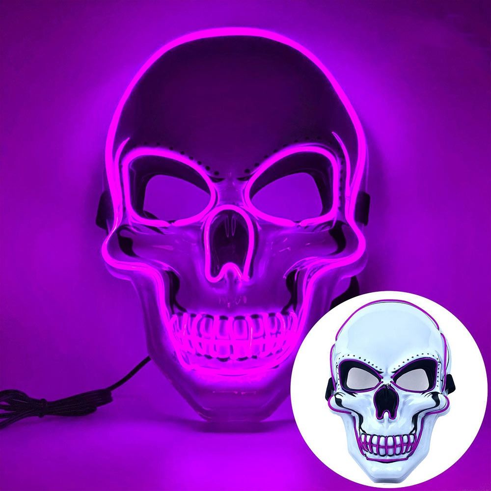 패션 호러 할로윈 해골 마스크 LED 라이트 코스프레  - Led Purge Mask Halloween 리뷰 및 가격