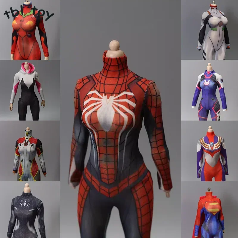 1/6 스케일 점프 슈트 애니메이션 소녀 파이터 영웅  - Spiderman Jumpsuit Kids 리뷰 및 가격