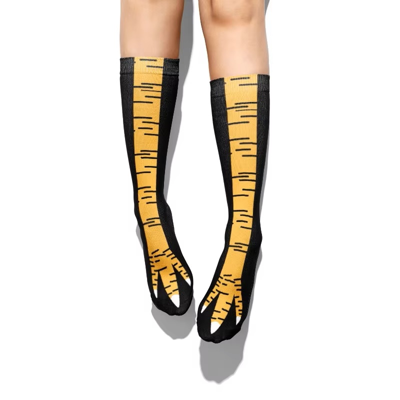 3D 재미있는 크리에이티브 닭 발톱 여성 양말, 참신한 - Funny Chicken Leg Socks 리뷰 및 가격