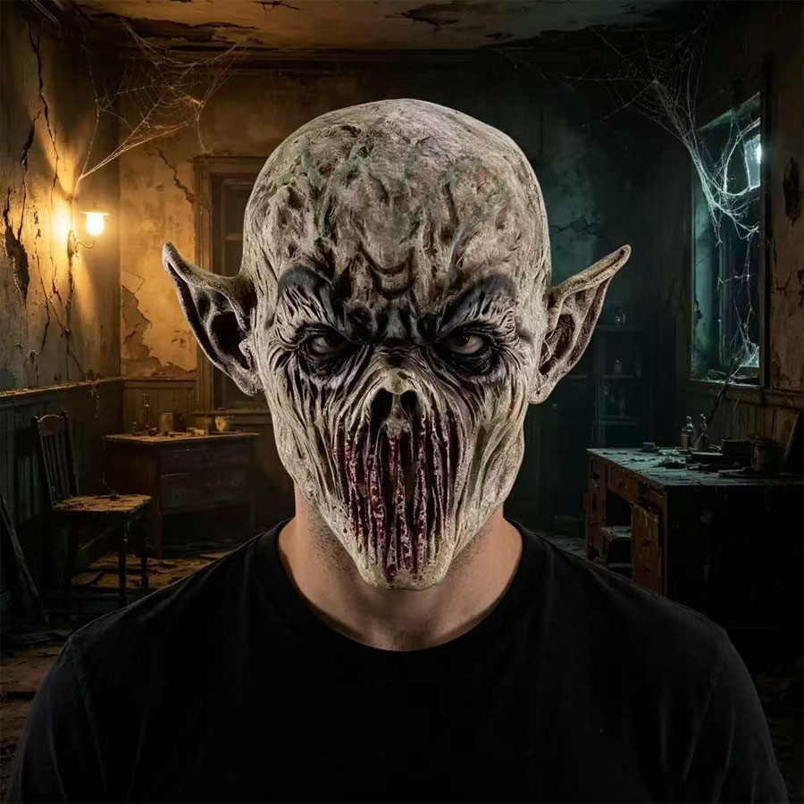 할로윈 무서운 몬스터 마스크, 사실적인 라텍스 외계인  - Latex Alien Mask Realistic 리뷰 및 가격
