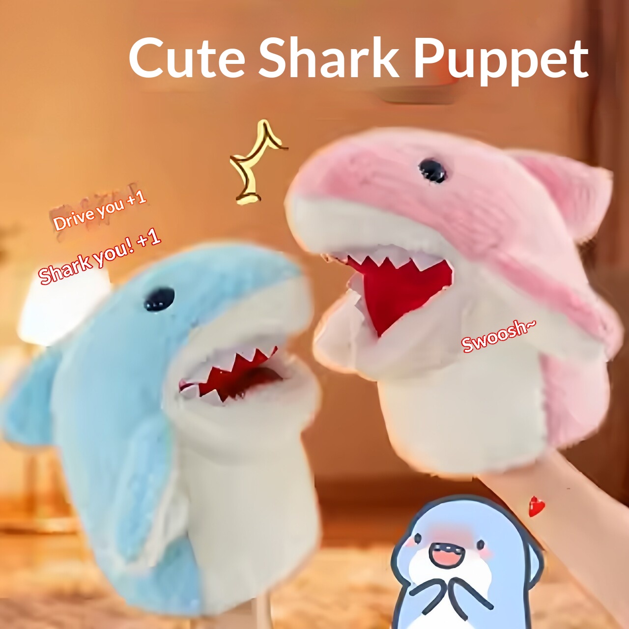 상어 손인형 봉제상어 팔 장갑 장난감 재미있는 인터랙티 - Prank Toys 리뷰 및 가격