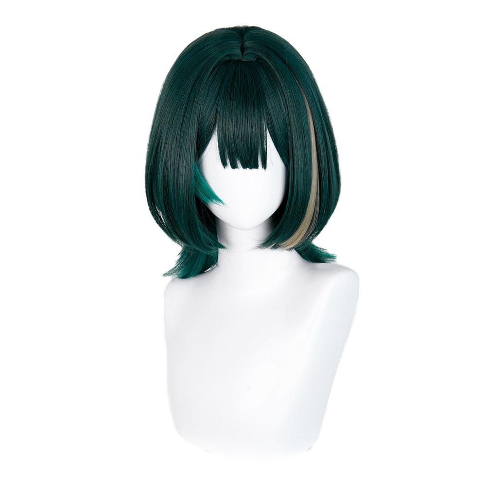 애니메이션 네페르 코스프레 가발 그린 하이라이트 가발  - Anime Cosplay Wig Heat Resistant 리뷰 및 가격
