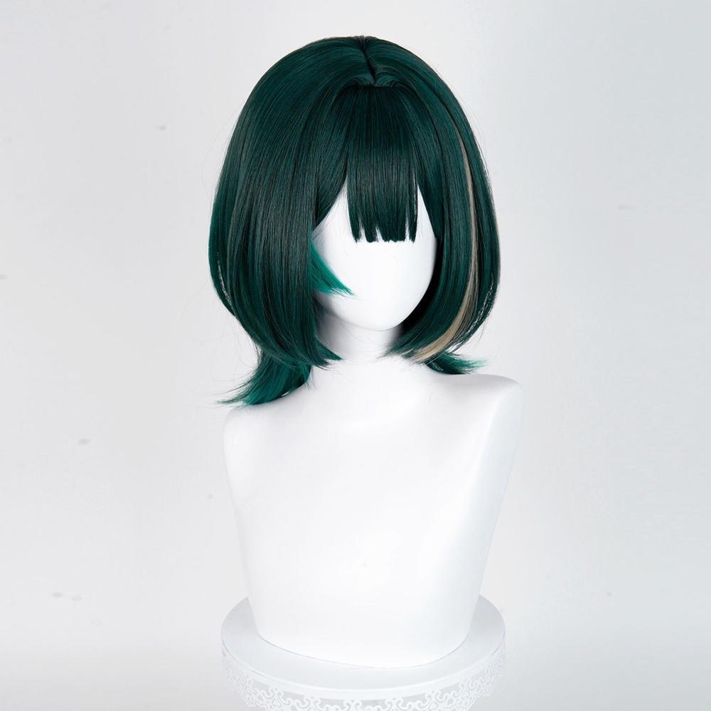 애니메이션 네페르 코스프레 가발 그린 하이라이트 가발  - Anime Cosplay Wig Heat Resistant 리뷰 및 가격