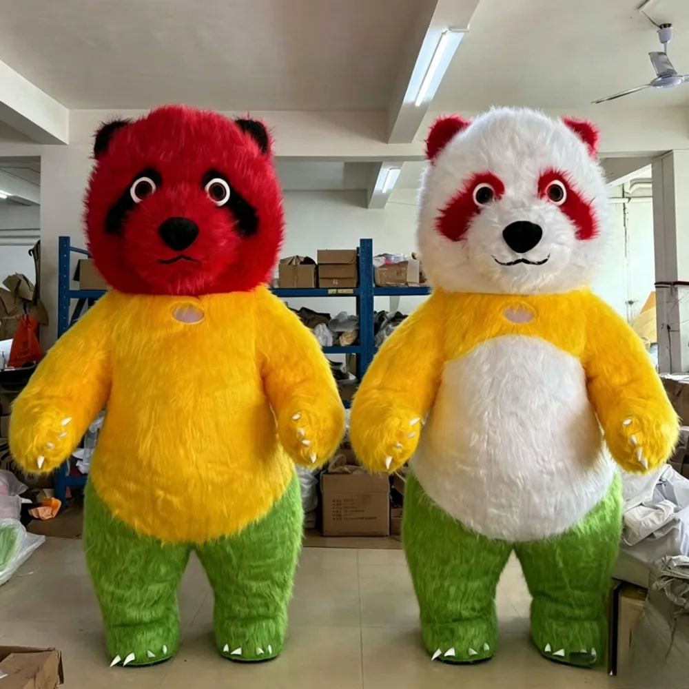 알록달록한 대형 판다 인형 의상, 할로윈 축제 행사나  - Costumes 리뷰 및 가격