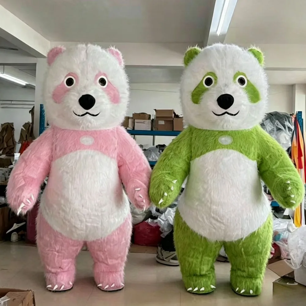 알록달록한 대형 판다 인형 의상, 할로윈 축제 행사나  - Costumes 리뷰 및 가격