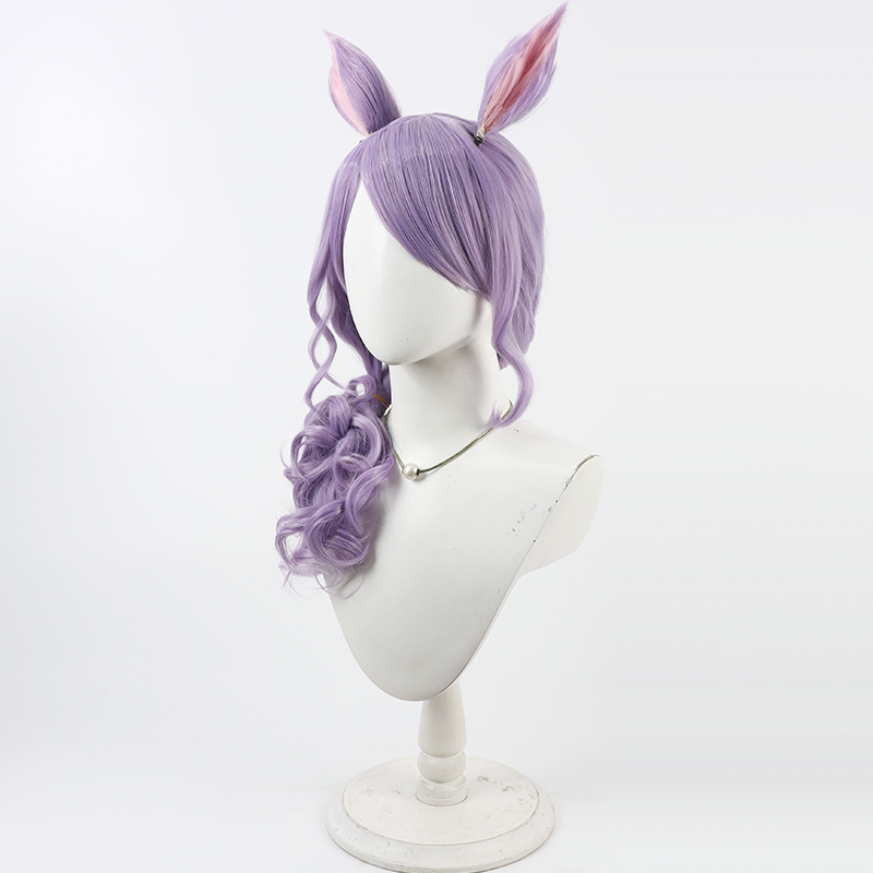 메지로 코스프레 가발 우마무스메 프리티 더비 퍼플 내열 - Anime Cosplay Wig Heat Resistant 리뷰 및 가격